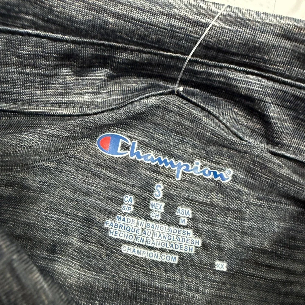 Champion Polo Men's Small Grey Georgia Bulldogs Space Dye Performance NCAA NEW